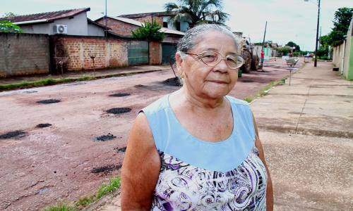A aposentada Joana dos Santos Gomes vive na cidade há mais de 22 anos, e disse que Gurupi estava precisando muito da ajuda A aposentada Joana dos Santos Gomes vive na cidade há mais de 22 anos, e disse que Gurupi estava precisando muito da ajuda