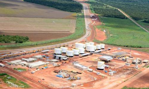 O pátio já conta hoje com a BR Distribuidora a Raízen, ambas com previsão para início da operação em julho deste ano O pátio já conta hoje com a BR Distribuidora a Raízen, ambas com previsão para início da operação em julho deste ano