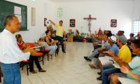 Para o padre Joatan as parcerias são muito importantes durante Romaria Para o padre Joatan as parcerias são muito importantes durante Romaria