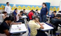 Em todo o Tocantins, estudantes concluintes do ensino fundamental e do ensino médio realizaram as provas do Salto 2015 Em todo o Tocantins, estudantes concluintes do ensino fundamental e do ensino médio realizaram as provas do Salto 2015