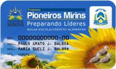 Os 1.474 pioneiros mirins de Palmas receberão os cartões magnéticos que dão acesso à bolsa auxílio do Programa nesta terça, 18.