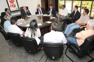 Representantes da SicoobSolicitaram apoio institucional para abertura de novos postos de atendimento cooperativo