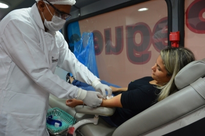 Uala Fernanda destacou que a iniciativa facilita muito para os doadores que desejam colabora com a ação- Valdo França.JPG Uala Fernanda destacou que a iniciativa facilita muito para os doadores que desejam colabora com a ação- Valdo França.JPG