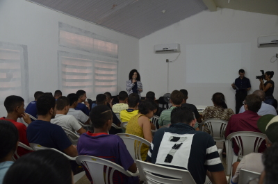Foto 2 - Lauane dos Santos.JPG Secretária Gleidy Braga agradece aos representes das entidades pela integração às atividades do Socioeducar.