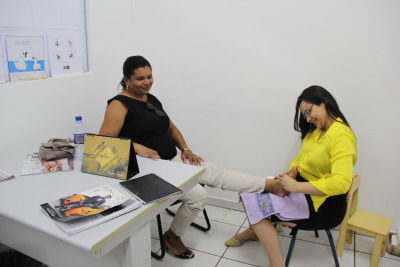Foto 2 Maria do Bonfim diz que o ambiente é agradável e acaba com o estresse