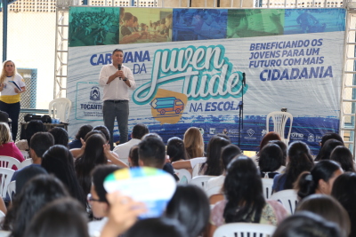 Foto 5 Ricardo Ribeirinha, superintendente da Juventude em comemoração ao Dia do Estudante