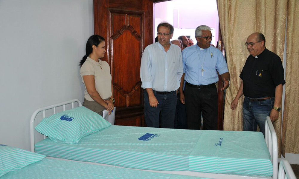 O governador Marcelo Miranda também prestigiou a solenidade de inauguração da Casa da Gestante, Bebê e Puérpera do Hospital e Maternidade Dom Orione - Frederick Borges/Governo do Tocantins
