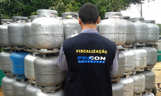 Em Palmas, o órgão fiscalizador constatou aumentos de até R$ 8 nos botijões, segundo a Petrobras, aumento final seria de no máximo R$ 1,29