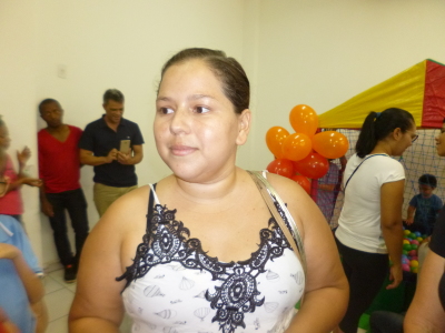 Stefanny Caroline Ribeiro afirmou que a interação das crianças garante o desenvolvimento Stefanny Caroline Ribeiro afirmou que a interação das crianças garante o desenvolvimento