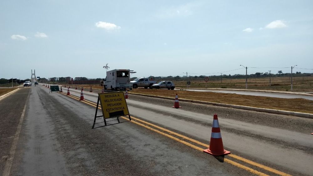 Governo realiza pesagem estatística de veículos de carga 