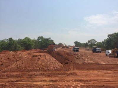 Início da pavimentação da rodovia que liga Paraíso a Chapada de Areia em execução após a ordem de serviço autorizada pelo Governo Início da pavimentação da rodovia que liga Paraíso a Chapada de Areia em execução após a ordem de serviço autorizada pelo Governo