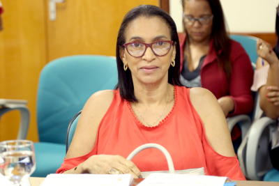 FOTO 2 - Elias Oliveira.JPG Leila Florêncio, diretora regional de Arraias, salientou que durante estas reuniões é possível trabalhar o desenvolvimento da aprendizagem