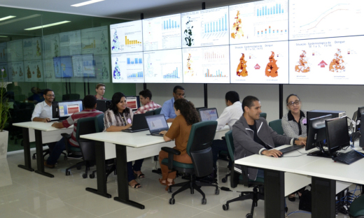 O Integra Saúde Tocantins foi o 2º Centro implantado no Brasil e ele é responsável por monitorar em tempo real os indicadores de saúde