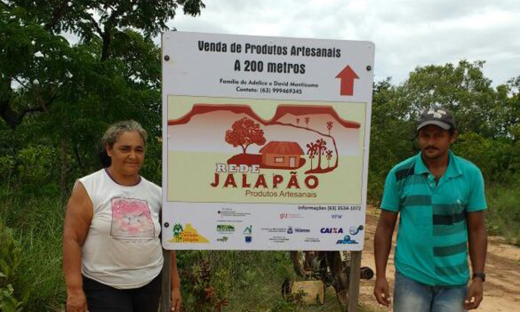 Objetivo é facilitar aos visitantes a localização das famílias que oferecem produtos artesanais que utilizem matéria prima nativa do cerrado local