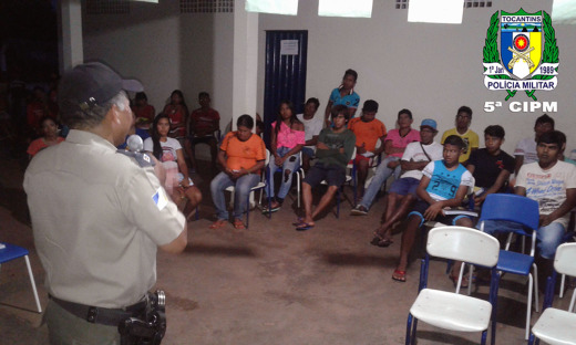 Ação faz parte de um projeto, para que seja realizado o Curso de Agente Comunitário de Segurança (CACS)