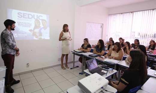 Durante a formação, professores das Redes Estadual e Municipais, abordaram suas expectativas e experiências ligadas ao Pnaic