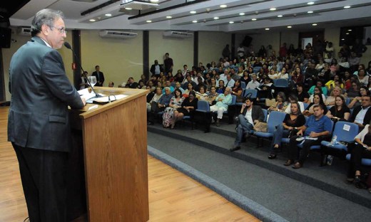 O governador Marcelo Miranda recepcionou os novos diretores e ressaltou a importância da Gestão Estratégica da Educação para o Tocantins