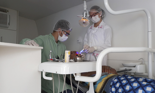 Atendimentos médicos e odontológicos foram oferecidos aos internos da Cadeia Pública de Barrolândia