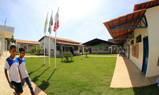 Colégio Estadual Darcy Ribeiro, que fica em Pugmil, é uma das instituições de ensino contempladas com as obras do PDRIS 