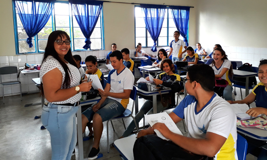 A Secretaria da Educação preparou material específico para os alunos que estão se preparando para o Enem
