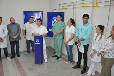 O diretor Geral do HGP, Daniel Hiramatsu ressaltou que agora neste espaço vai disponibilizar de uma equipe horizontal, avaliando continuamente os pacientes em um determinado tempo, para tomar decisão clínica. O diretor Geral do HGP, Daniel Hiramatsu ressaltou que agora neste espaço vai disponibilizar de uma equipe horizontal, avaliando continuamente os pacientes em um determinado tempo, para tomar decisão clínica.