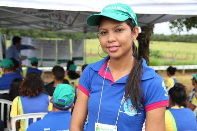4.JPG Acompanhados da engenheira agrônoma Graciane Gomes a equipe visitou as cinco estações