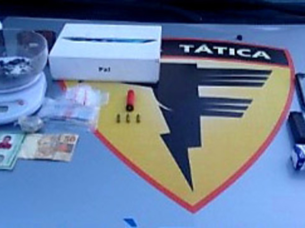 PM prende dois indivíduos por tráfico de drogas e posse ilegal de munições em Gurupi