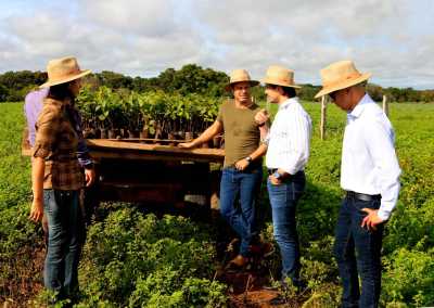 Projeto Campo Sustentável Equipe da Semarh em visita técnica da Fazenda Agropecuária Kehrle para implantação do Projeto Sustentável