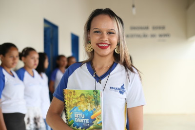 FOTO 3 - Elias Oliveira.JPG Alice Lopes de Sousa destacou a melhoria na estrutura como um incentivo aos alunos