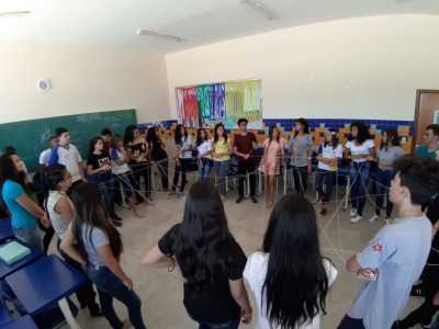 FOTO 4 - Divulgação.jpeg Em Palmas, os alunos da Escola Estadual Elizângela Glória Cardoso também participaram de atividades