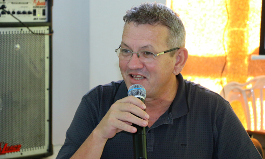 O presidente do Conselho, Agnaldo Humberto Leal, ressaltou a importância da presença do secretário na primeira reunião do ano