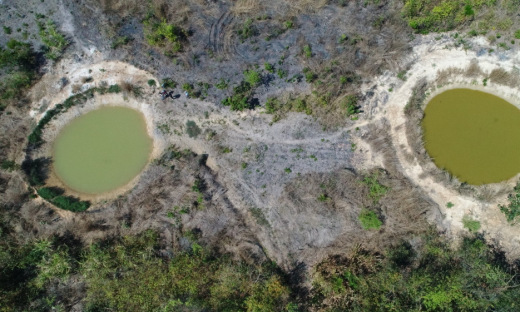 Para minimizar os efeitos causados pelas mudanças climáticas, a Gestão desenvolveu o Projeto Barraginhas