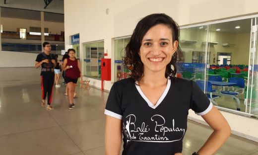 A professora Gyorgia Justi considerou positivo o primeiro dia de audições