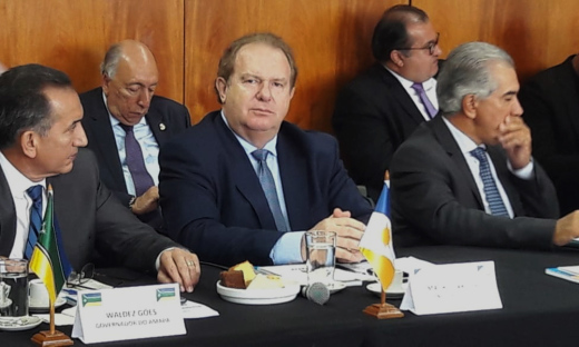 Também foram pautas da reunião as desonerações de obrigações orçamentárias e a reforma da Previdência 
