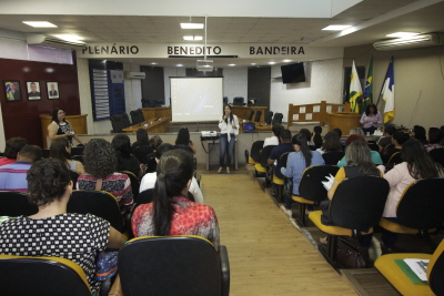 Durante o evento, a diretora Regional de Paraíso destacou que a ação valoriza o trabalho pedagógico das escolas