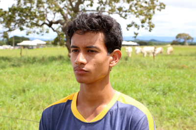 FOTO 04.JPG Lucas Cardoso, aluno do 3º ano do ensino médio, defende que as aulas nas salas temáticas aproxima mais dos conteúdos
