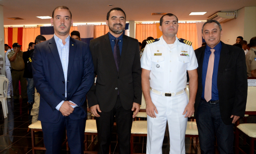 Vice-governador Wanderlei Barbosa parabeniza Capitania Fluvial Araguaia Tocantins pelo 19º aniversário no Estado