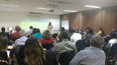 A oficina reuniu servidores de várias pastas no auditório da Controladoria - Valdenice Rodrigues/Governo do Tocantins A oficina reuniu servidores de várias pastas no auditório da Controladoria