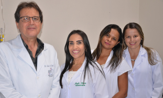 A ação conta com a participação de médicos endoscopistas, enfermeiros e técnicos  da unidade