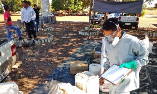 O Projeto de recebimento Itinerante(RI) de embalagens tem chegado em vários municípios do Estado para colaborar com a preservação do meio ambiente, saúde animal e humana  