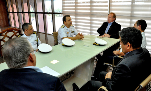 Visita ocorreu na tarde desta quarta-feira, 19, no gabinete do Governador no Palácio Araguaia