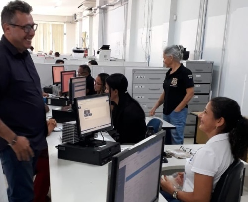 Secretário executivo realiza realiza visita técnica em unidades do É Pra Já de Araguaína Secretário executivo realiza realiza visita técnica em unidades do É Pra Já de Araguaína