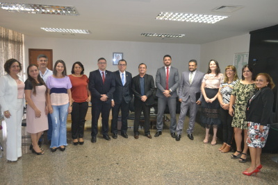 Membros do Conselho Penitenciário do Tocantins durante cerimônia de posse da presidente e vice-presidente Membros do Conselho Penitenciário do Tocantins durante cerimônia de posse da presidente e vice-presidente