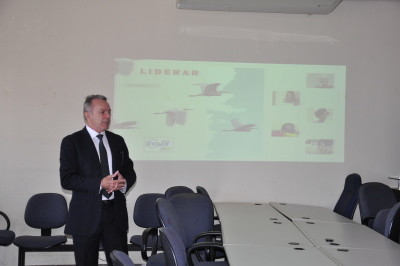 ATR proporciona curso de capacitação de gestores e líderes da agência Secretário de Administração do Governo do Tocantins, Edson Cabral, ministrou a palestra sobre Liderança