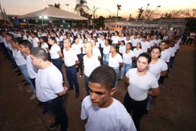 Nova unidade do Colégio Militar inaugurada em Palmeirópolis atenderá 490 alunos Nova unidade do Colégio Militar inaugurada em Palmeirópolis atenderá 490 alunos