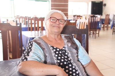 Foto 4- Benta Gomes.JPG Dona Benta sonha com o retorno da movimentação em sua churrascaria