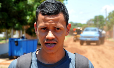 Para o estudante Dailon Kennedy Moreira, que mora no setor há quase duas décadas, a pavimentação asfáltica vai melhorar a qualidade de vida dos moradores Para o estudante Dailon Kennedy Moreira, que mora no setor há quase duas décadas, a pavimentação asfáltica vai melhorar a qualidade de vida dos moradores