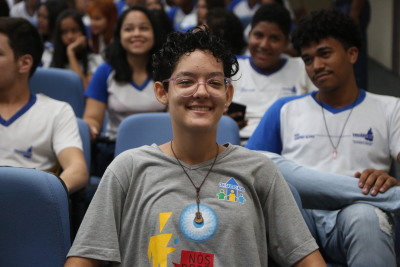 Para Ana Vitória Castro Gomes, o evento traz oportunidade de interação Para Ana Vitória Castro Gomes, o evento traz oportunidade de interação