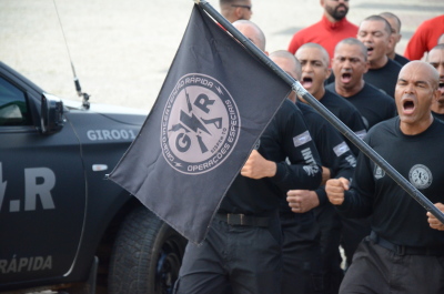 Entre as conquistas dos Sistemas Penitenciário e Prisional está a formação do Grupo de Intervenção Rápida Entre as conquistas dos Sistemas Penitenciário e Prisional está a formação do Grupo de Intervenção Rápida