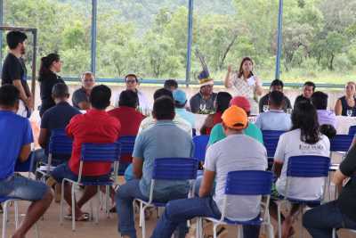 Em consulta pública, comunidade escolar do Centro de Ensino Médio Indígena Xerente aprova a adesão ao Programa Jovem em Ação Em consulta pública, comunidade escolar do Centro de Ensino Médio Indígena Xerente aprova a adesão ao Programa Jovem em Ação
